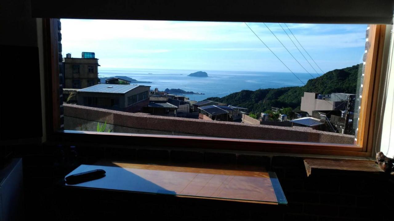 九份山海灣民宿 I 近老街 L 海景檜木房 Buitenkant foto
